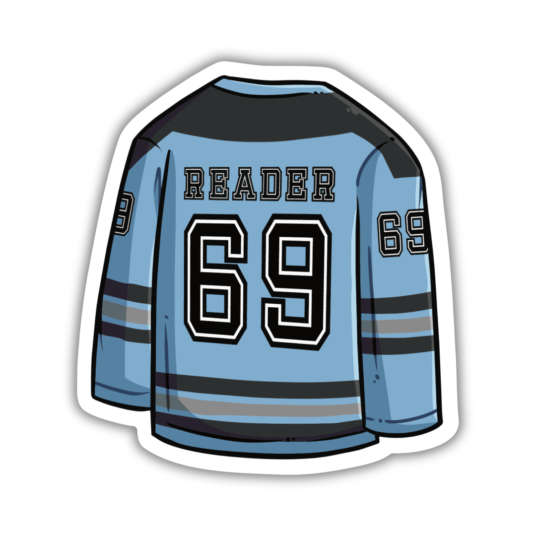 Reader 69 Jersey Sticker