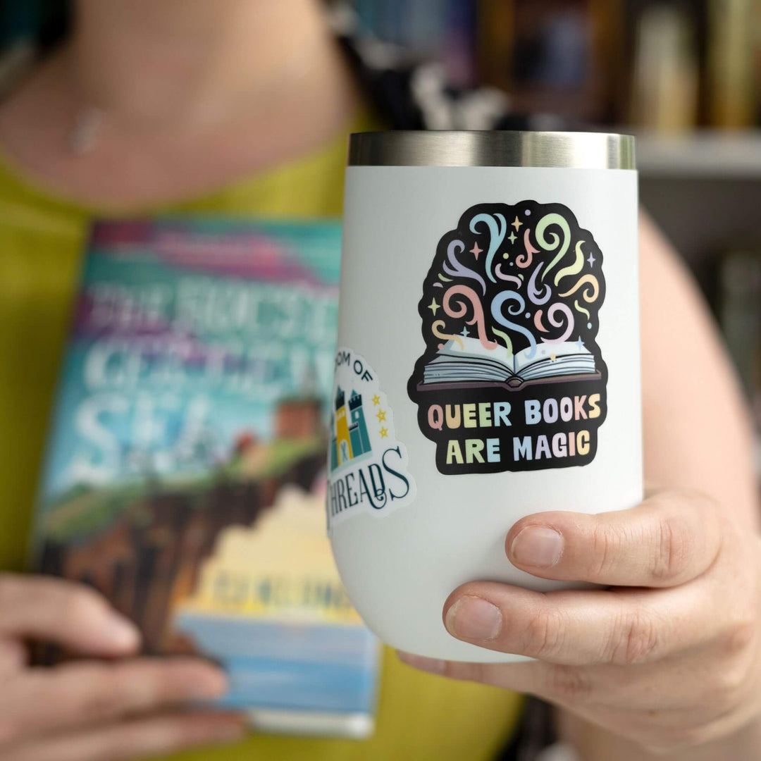 Queer Books Are Magic Sticker