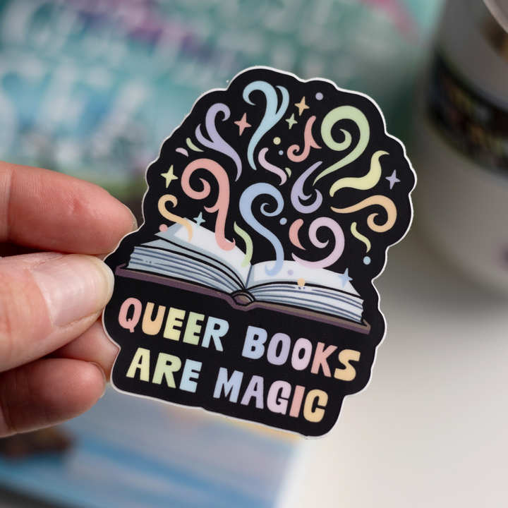 Queer Books Are Magic Sticker