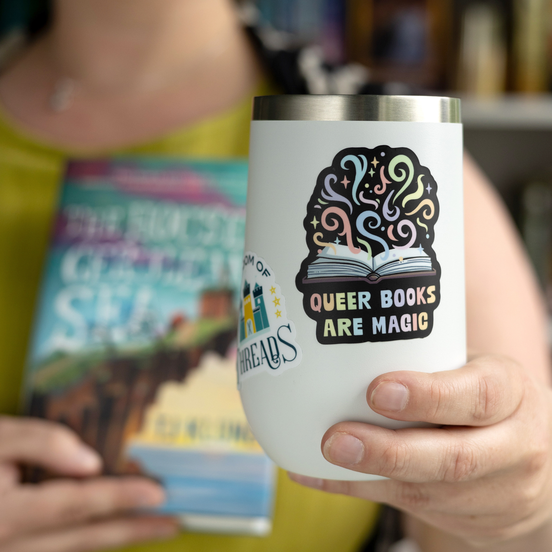Queer Books Are Magic Sticker