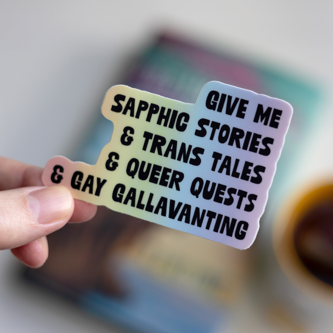 Give Me Queer Stories Sticker