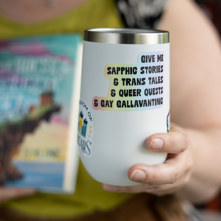 Give Me Queer Stories Sticker