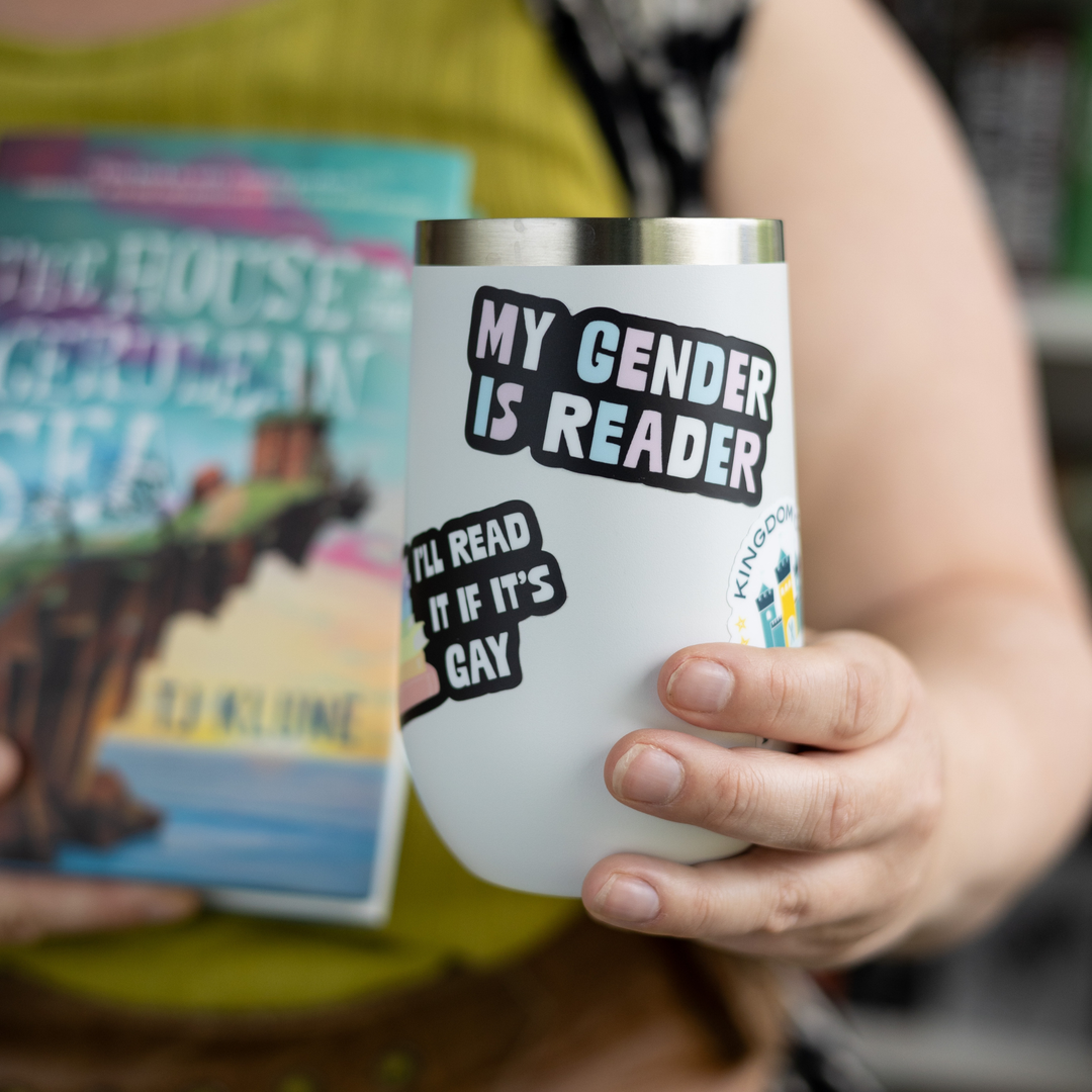 My Gender Is Reader Sticker