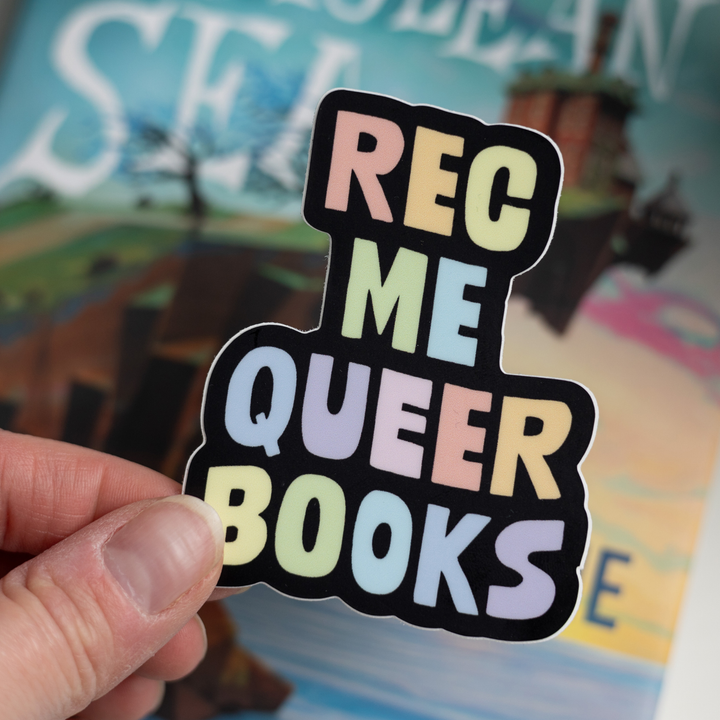 Rec Me Queer Books Sticker