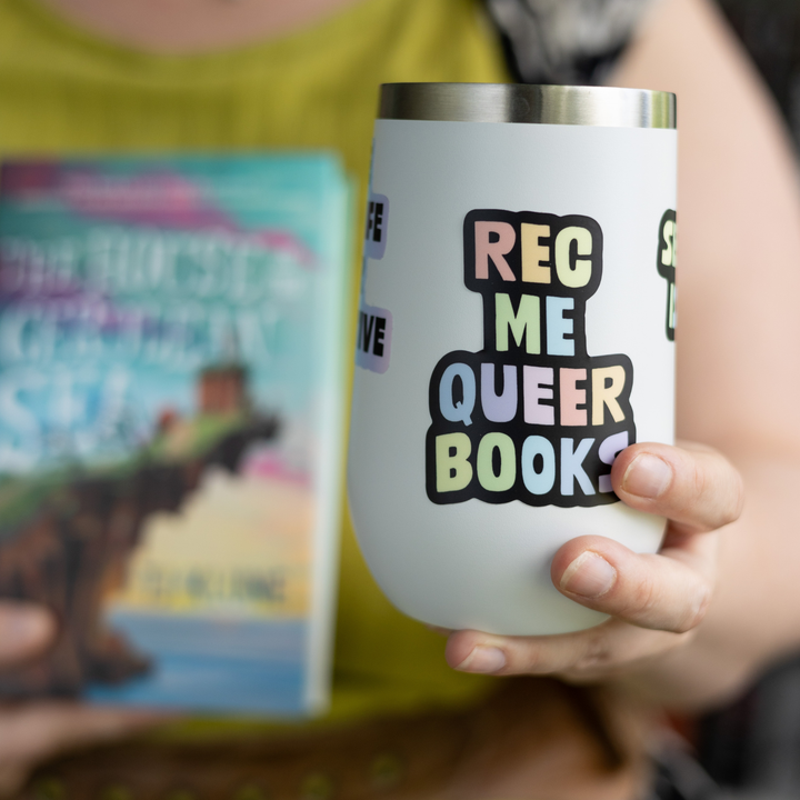 Rec Me Queer Books Sticker