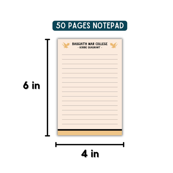 Scribe Quadrant Notepad | Fourth Wing