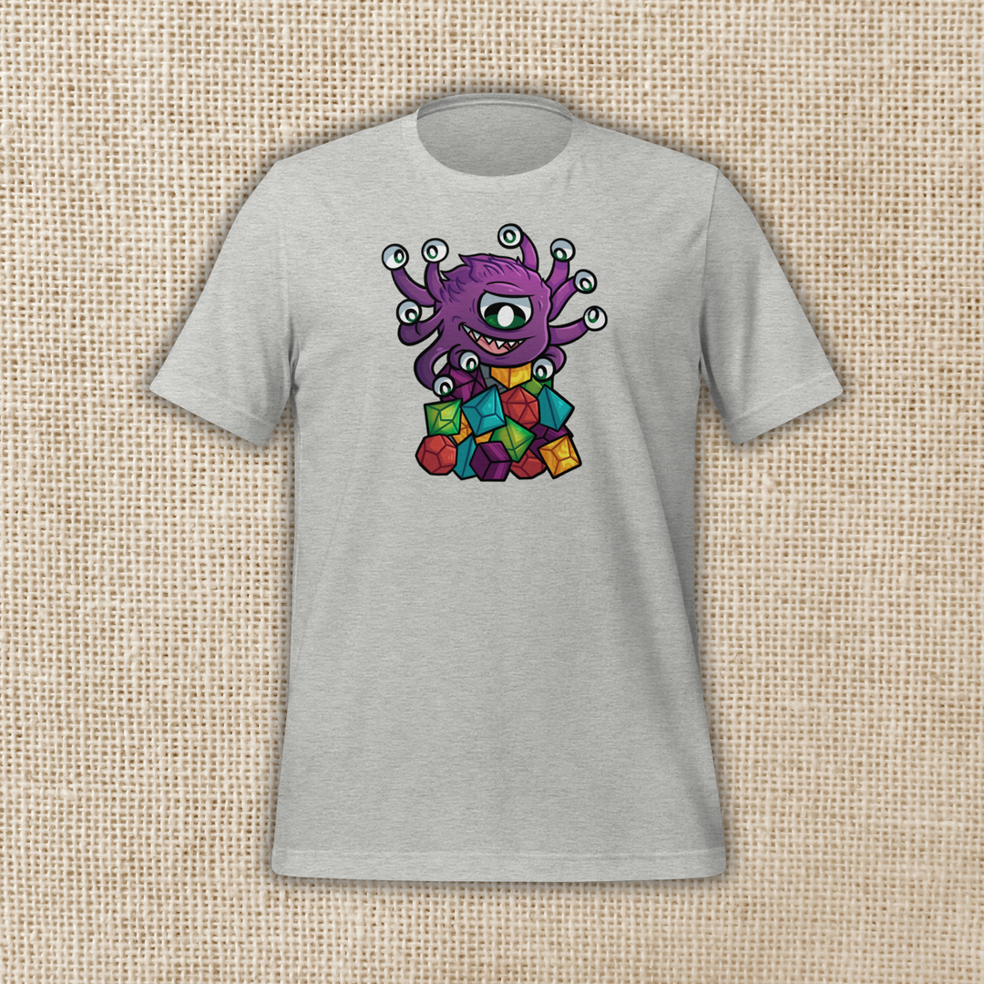 Beholder with Dice Hoard T-Shirt