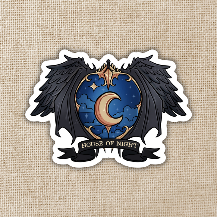 House Of Night Emblem Sticker | Crowns Of Nyaxia