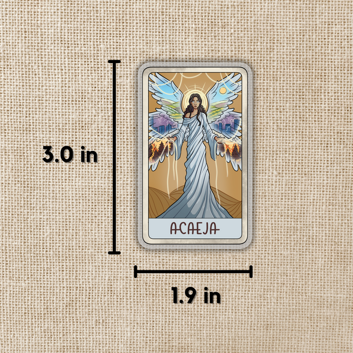 Goddess Acaeja Tarot Card Sticker | Crowns Of Nyaxia