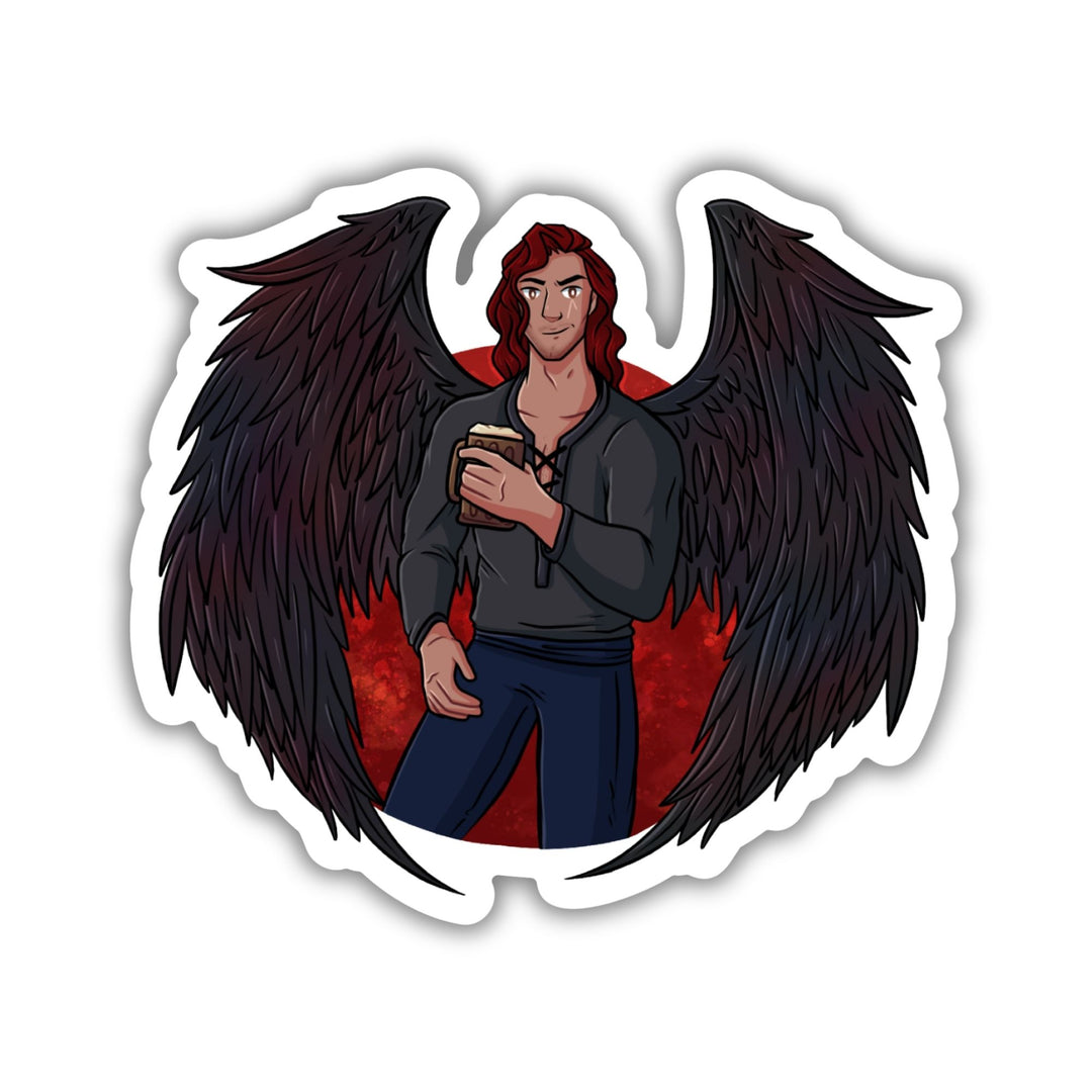 Raihn Sticker | Crowns of Nyaxia