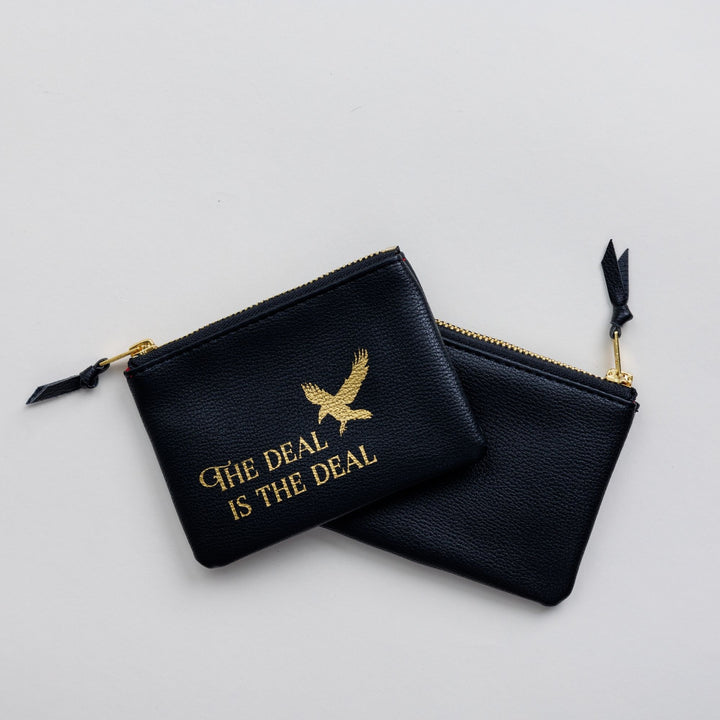 Deal Is the Deal Leather Coin Pouch | Six of Crows