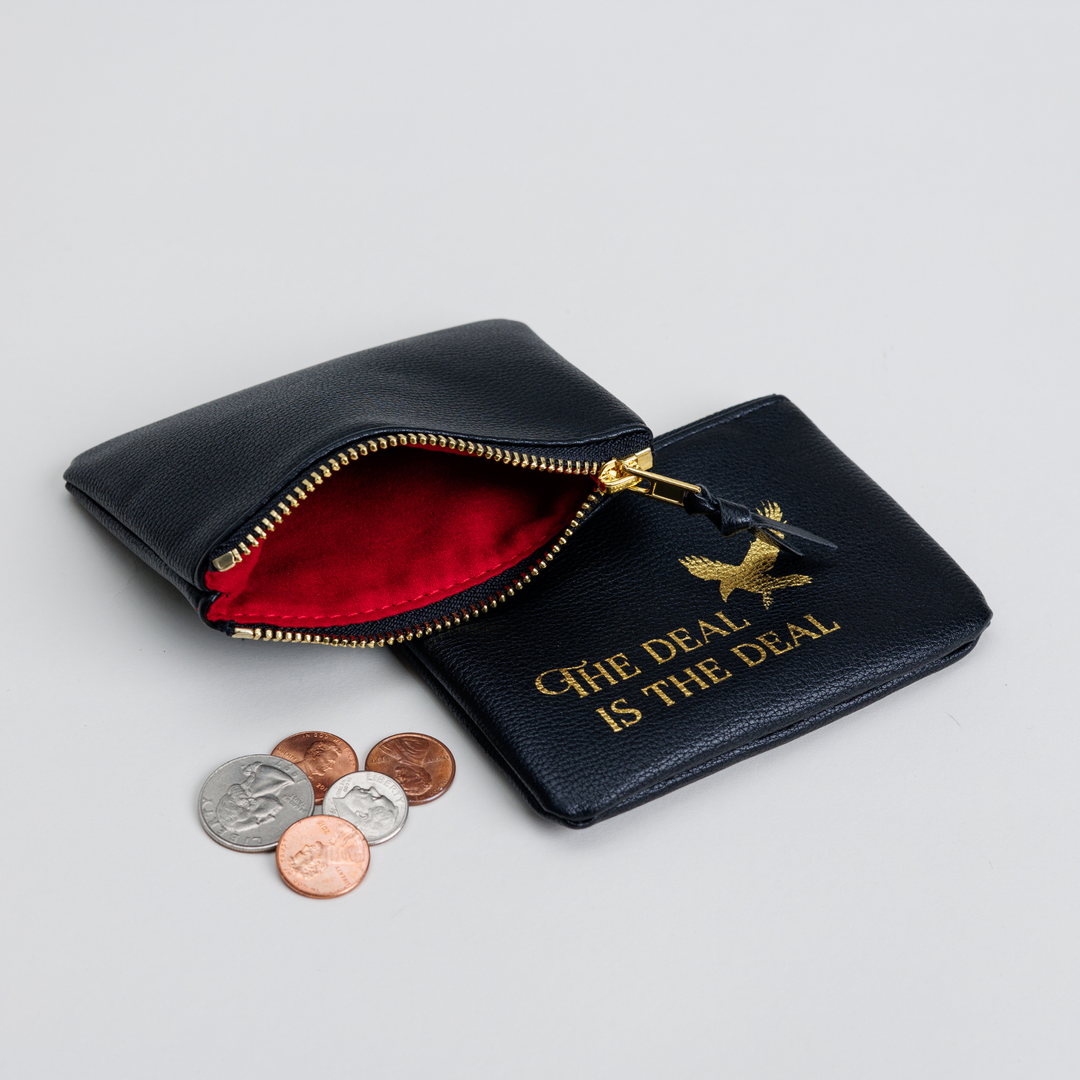 Deal Is the Deal Leather Coin Pouch | Six of Crows