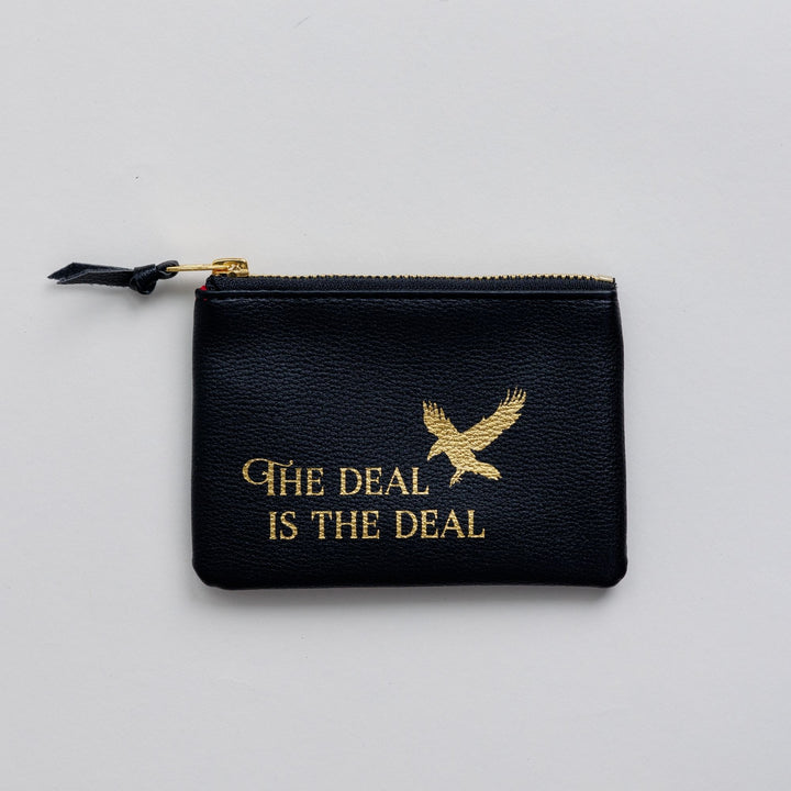 Deal Is the Deal Leather Coin Pouch | Six of Crows