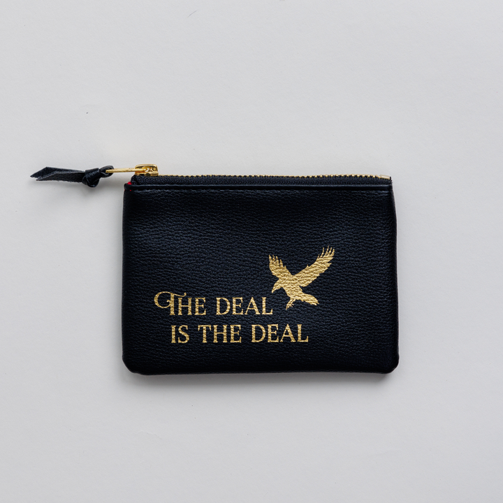 Deal Is the Deal Leather Coin Pouch | Six of Crows