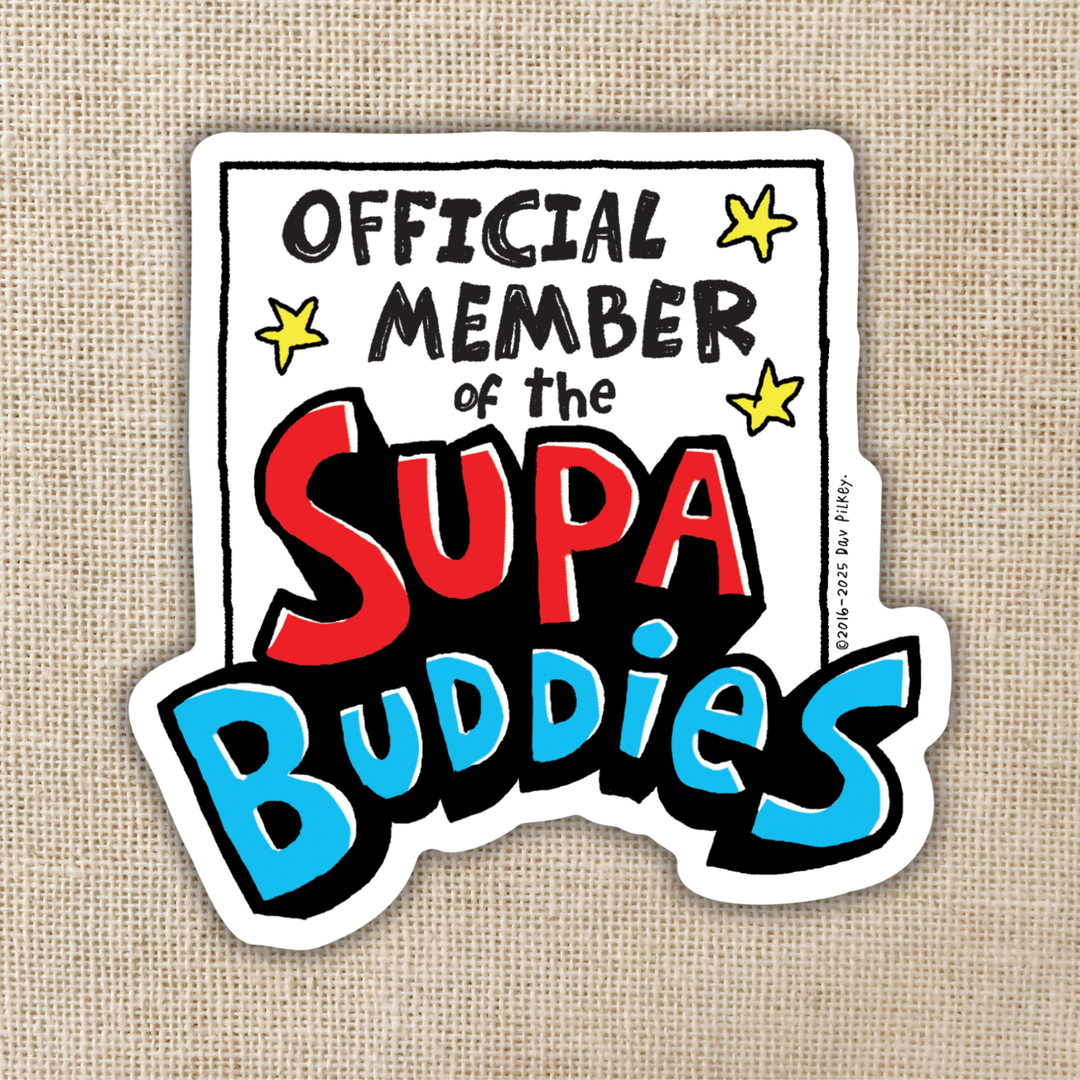 Supa Buddies Official Member Sticker | Dog Man