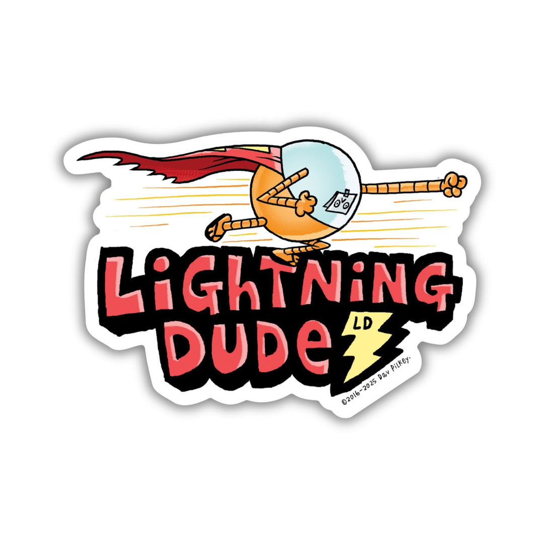 Lightning Dude Sticker | Dog Man