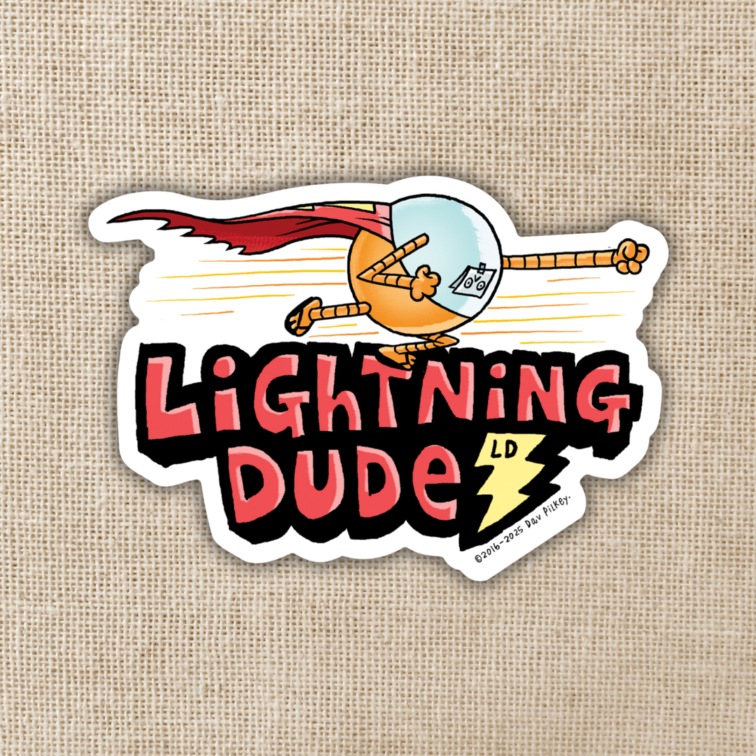 Lightning Dude Sticker | Dog Man