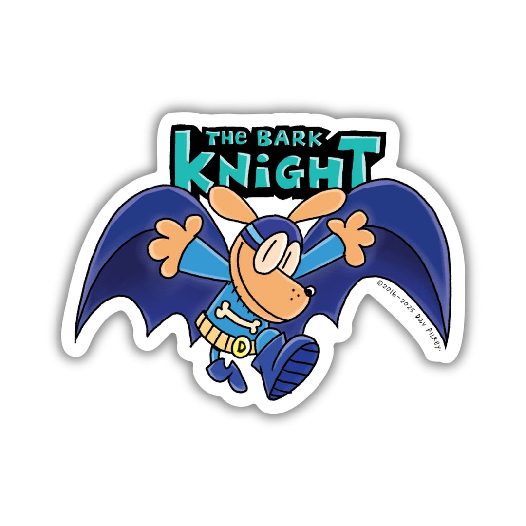 Bark Knight Sticker | Dog Man