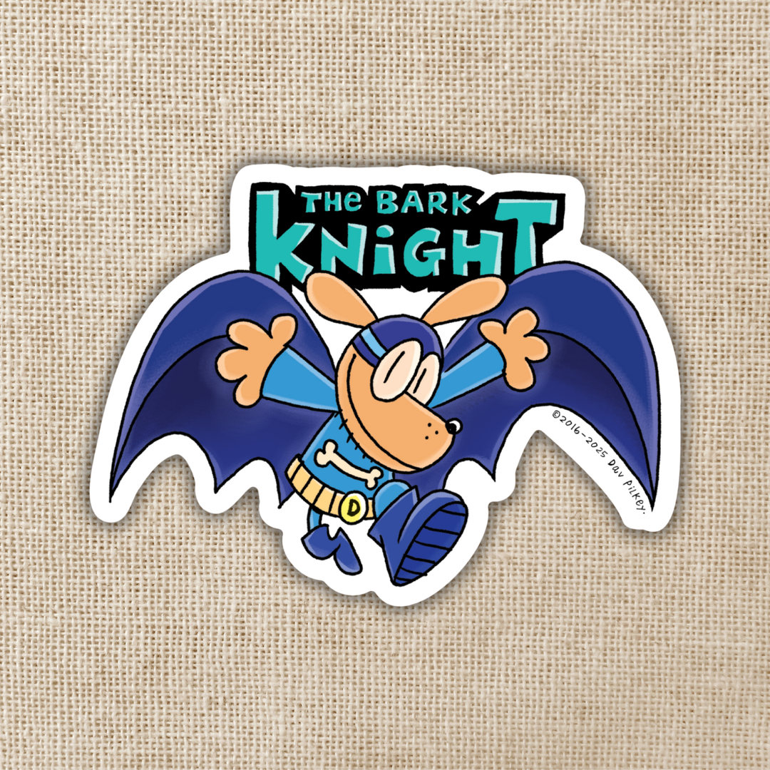 Bark Knight Sticker | Dog Man