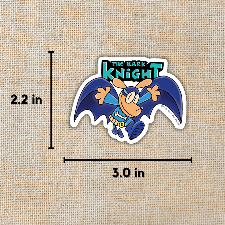 Bark Knight Sticker | Dog Man