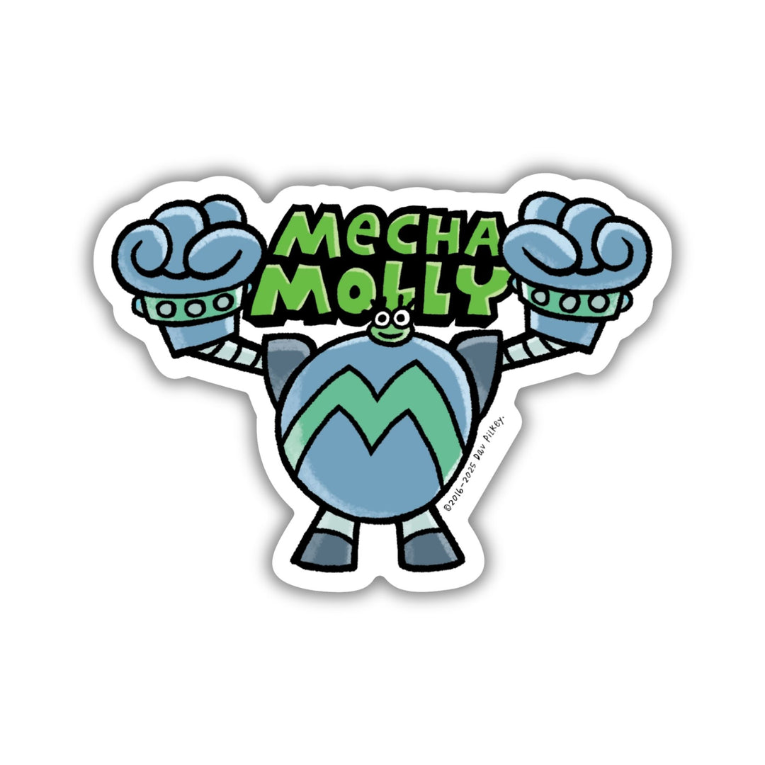 Mecha Molly Sticker | Dog Man