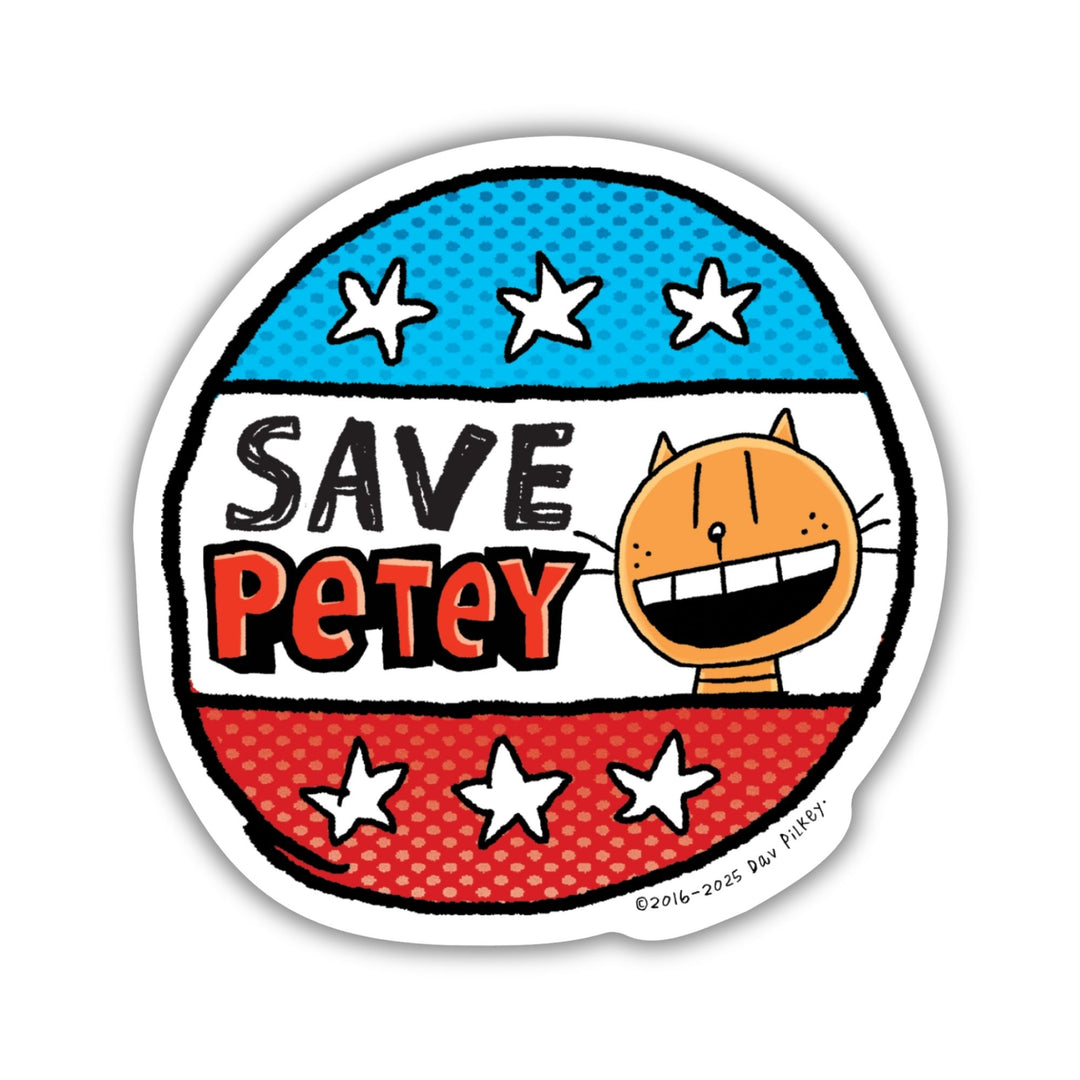 Save Petey Sticker | Dog Man