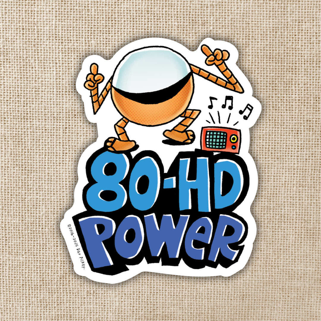 80-HD Power Sticker | Dog Man