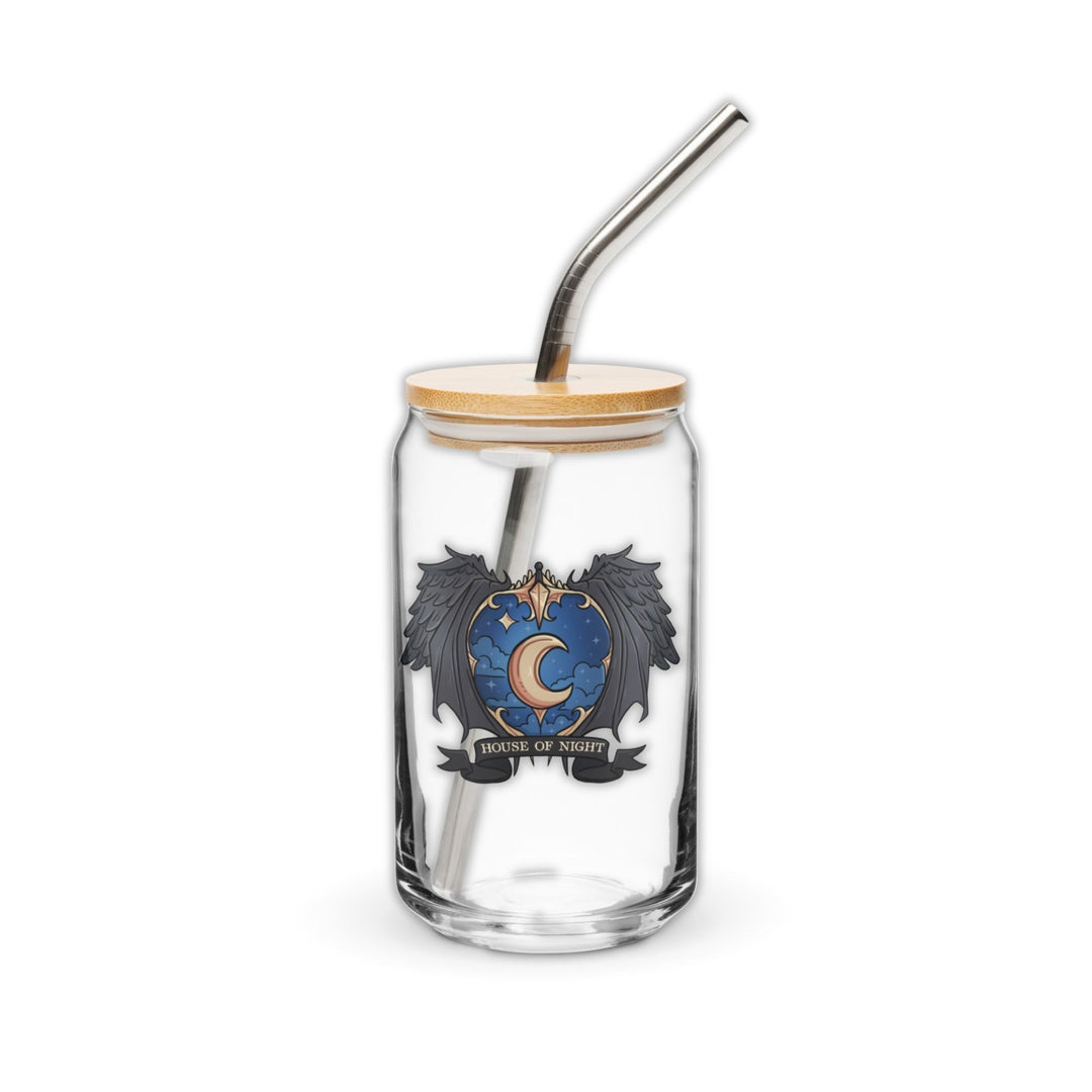 House of Night Glass Can Cup | Crowns Of Nyaxia