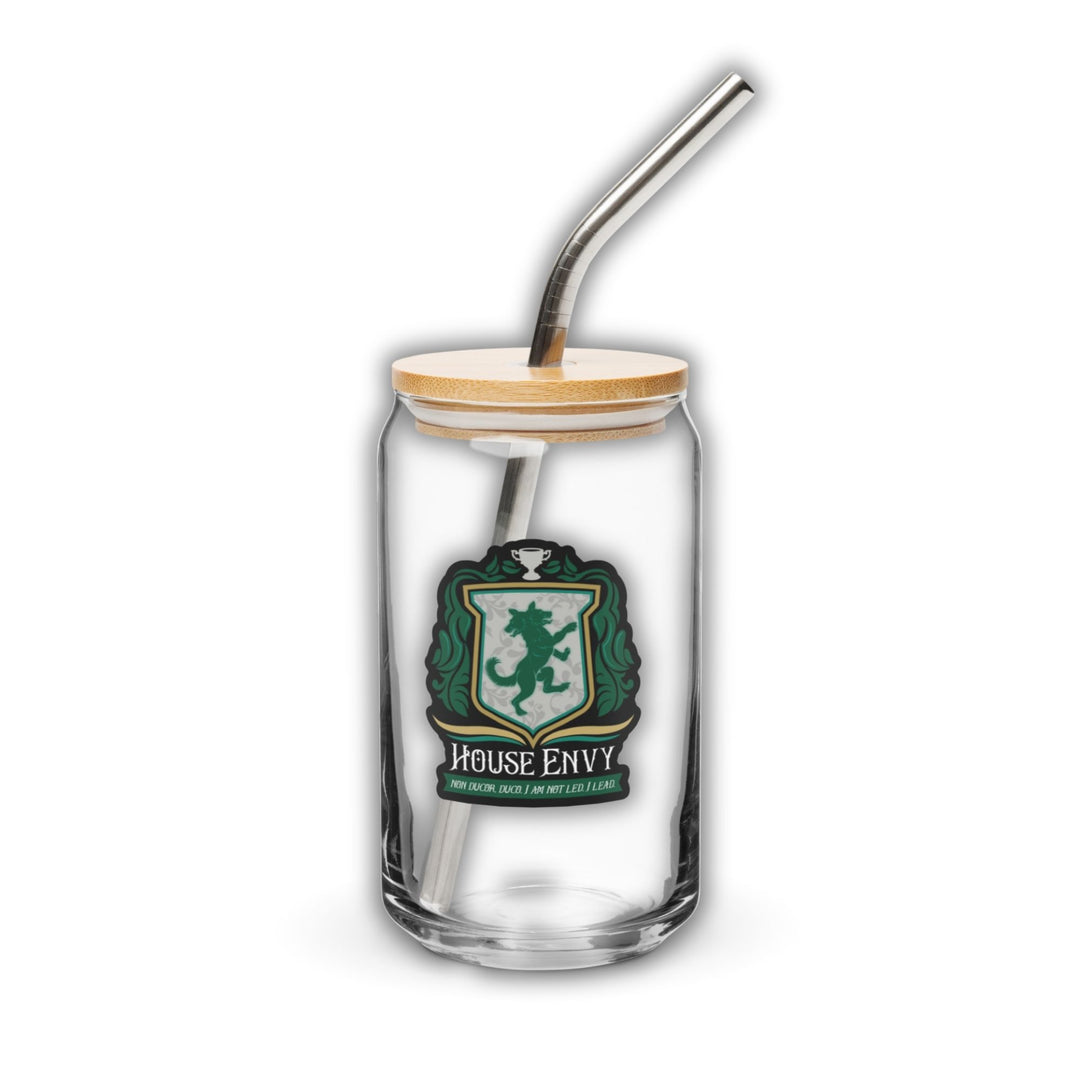 House Envy Crest Glass Can Cup