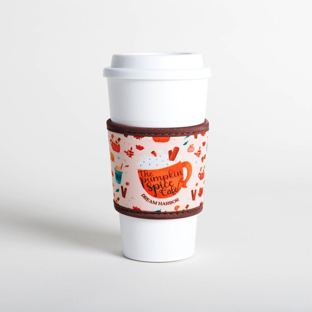 Pumpkin Spice Café Drink Sleeve | Dream Harbor