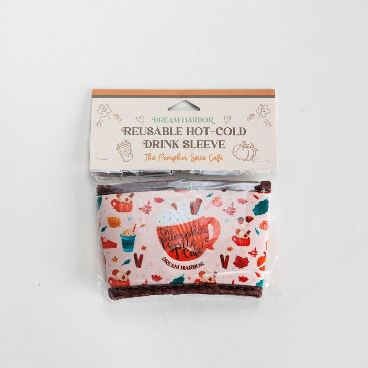 Pumpkin Spice Café Drink Sleeve | Dream Harbor