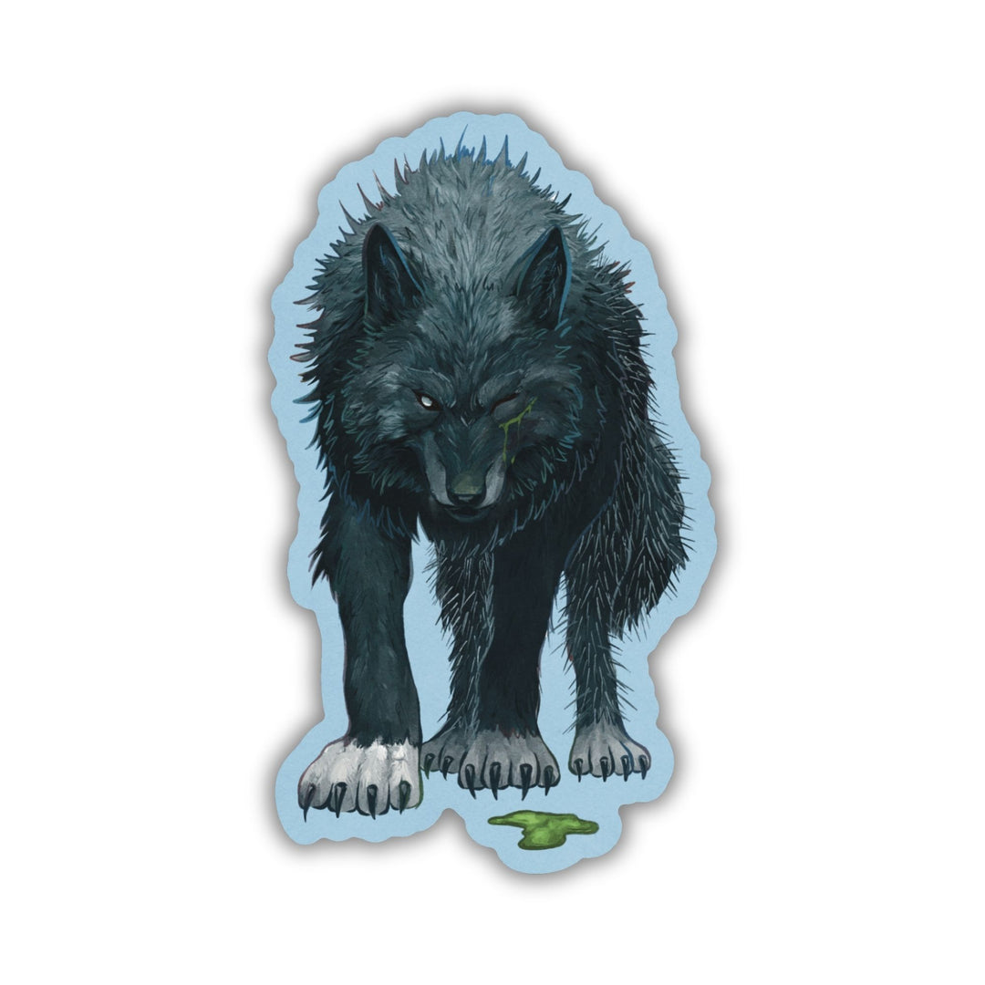 One-eyed Bariwolf Sticker | Shield of Sparrows