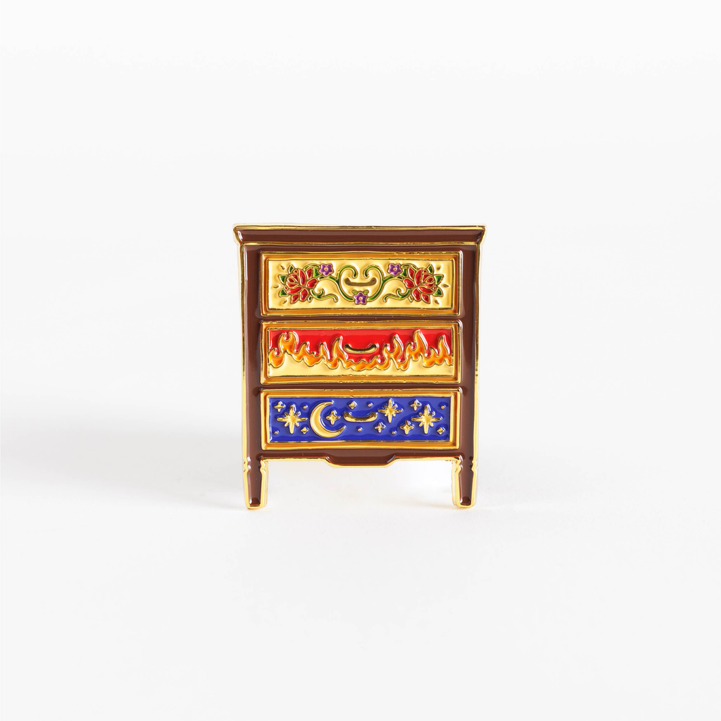Feyre's Dresser Enamel Pin