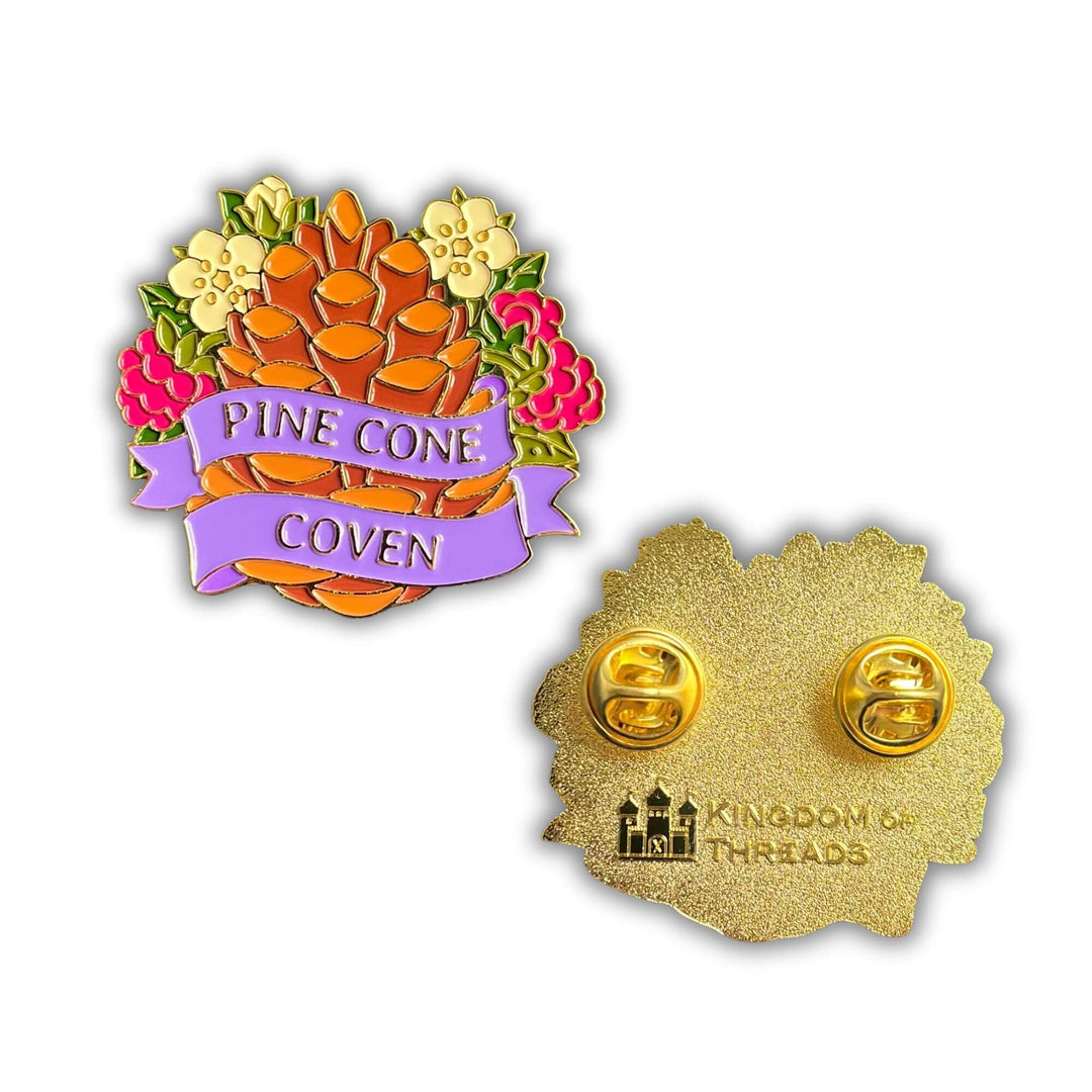 Pine Cone Coven Enamel Pin | The Spellshop