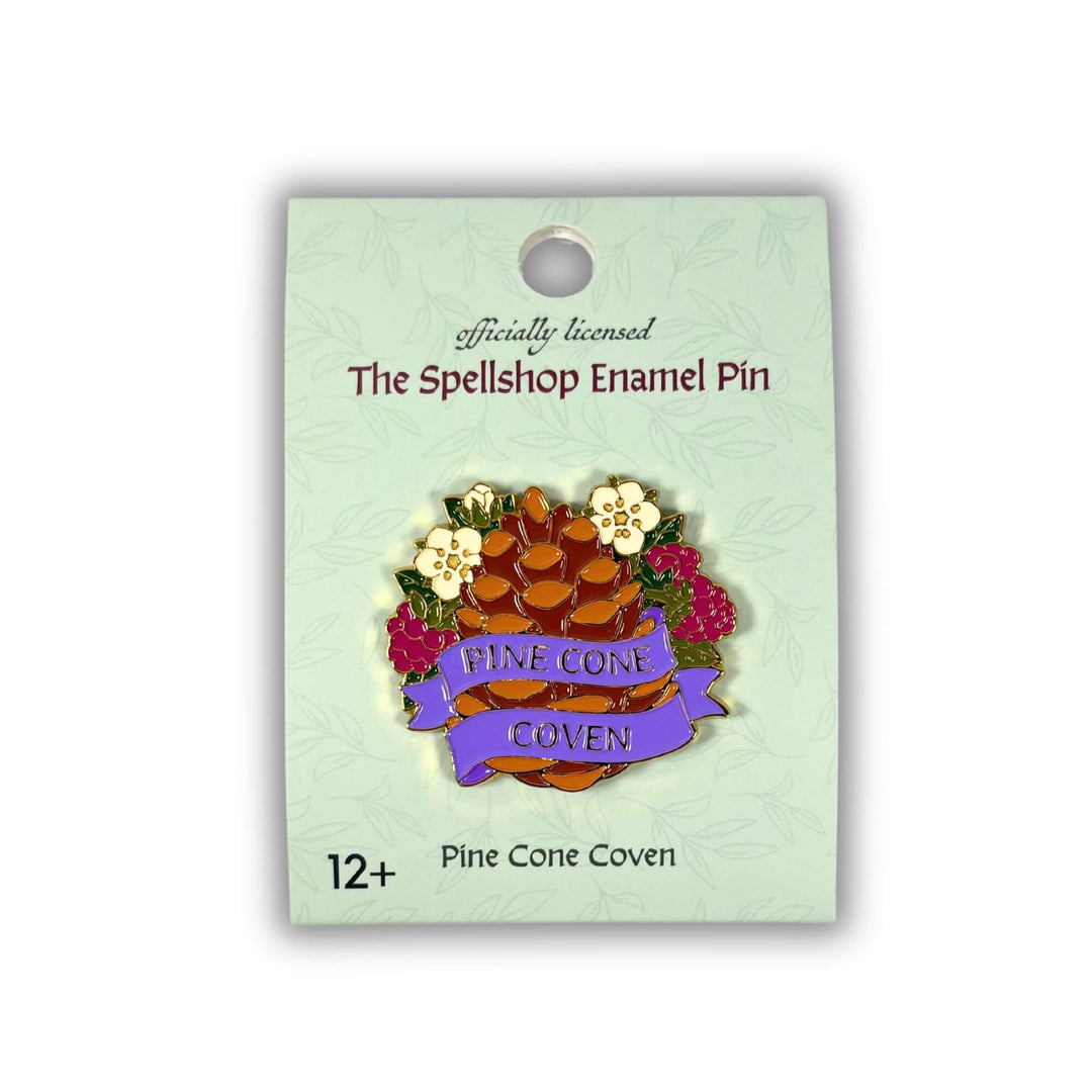 Pine Cone Coven Enamel Pin | The Spellshop