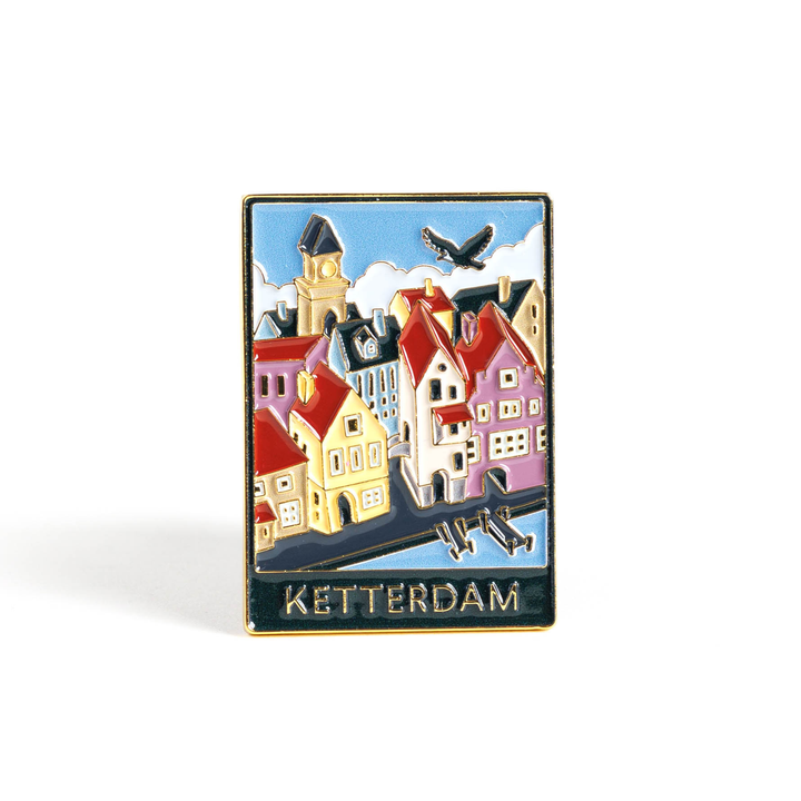 Ketterdam Destination Enamel Pin | Six of Crows