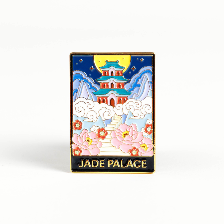 Jade Palace Destination Enamel Pin | Daughter of the Moon Goddess