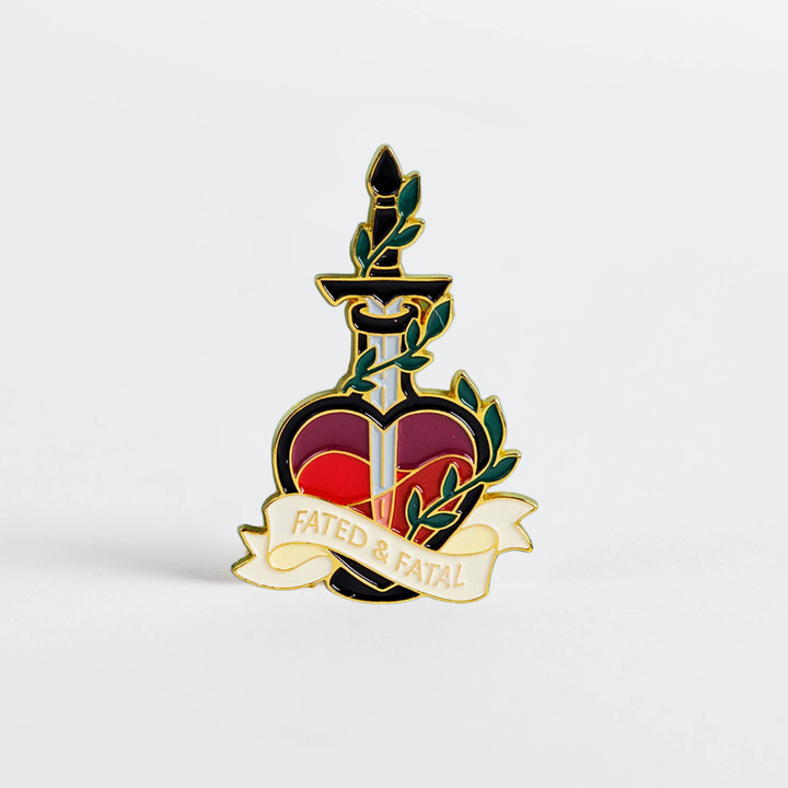 Fated & Fatal Enamel Pin