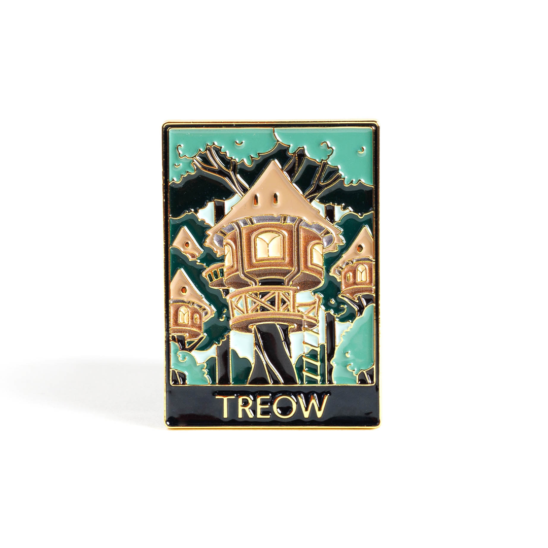 Treow Destination Enamel Pin | Shield of Sparrows