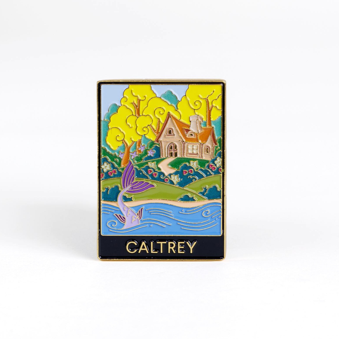 Caltrey Destination Enamel Pin | The Spellshop