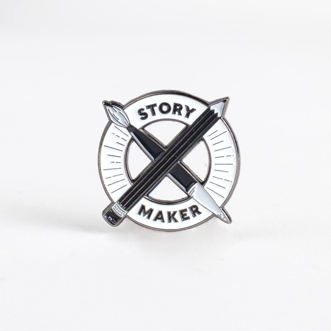 Story Maker Enamel Pin