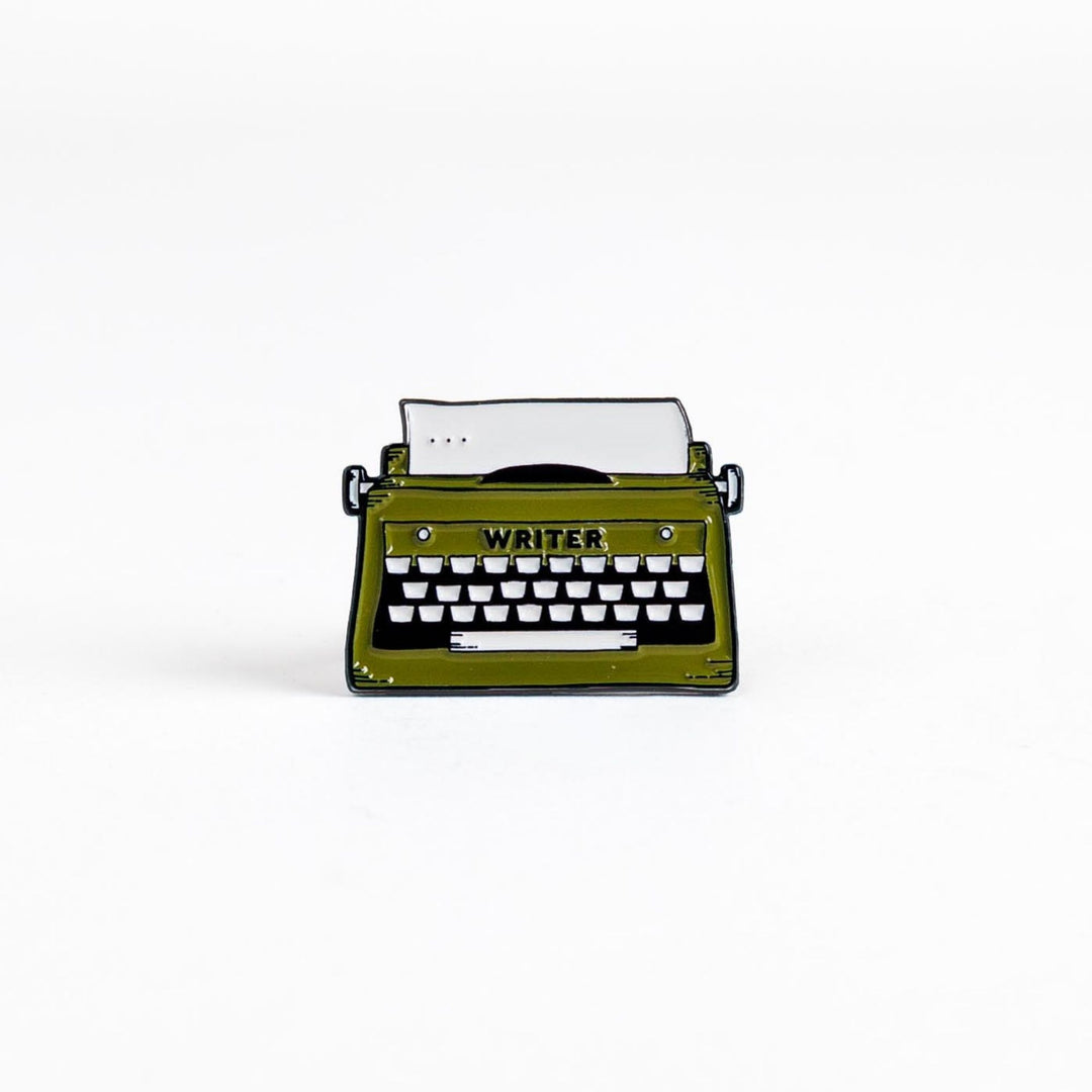 Vintage Typewriter Enamel Pin