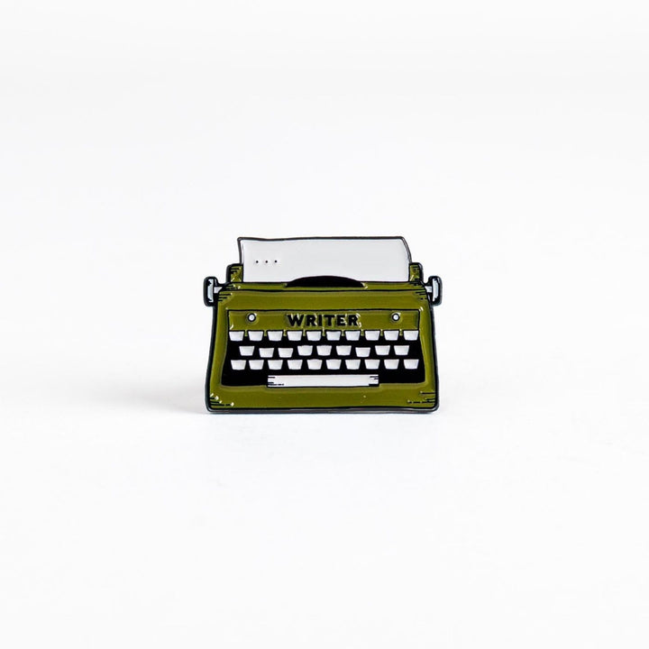 Vintage Typewriter Enamel Pin