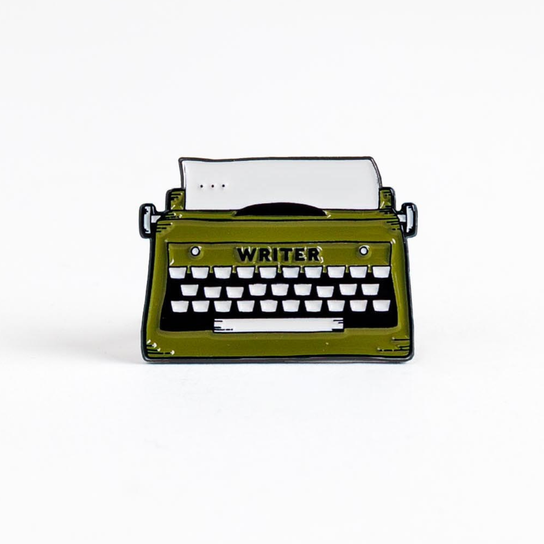 Vintage Typewriter Enamel Pin