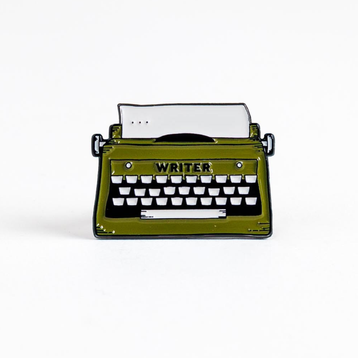 Vintage Typewriter Enamel Pin