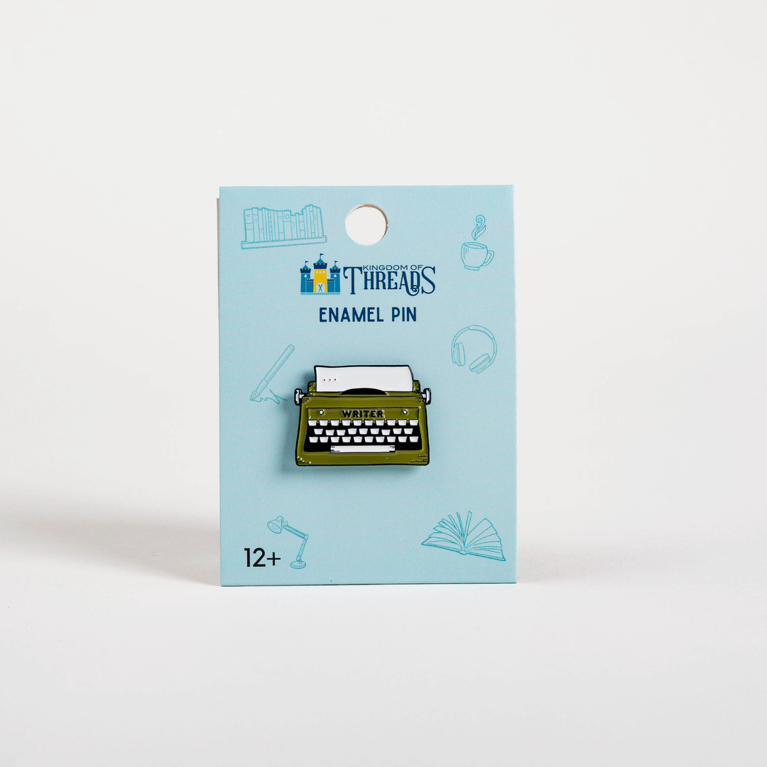 Vintage Typewriter Enamel Pin