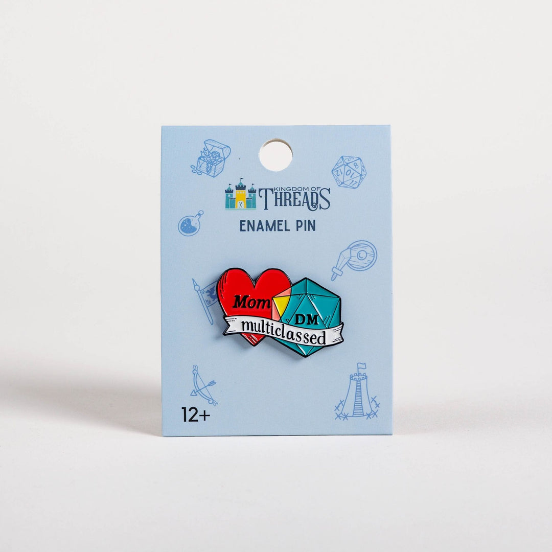 Multiclass Mom Enamel Pin
