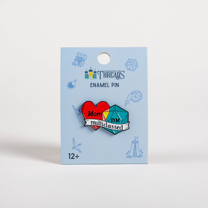Multiclass Mom Enamel Pin
