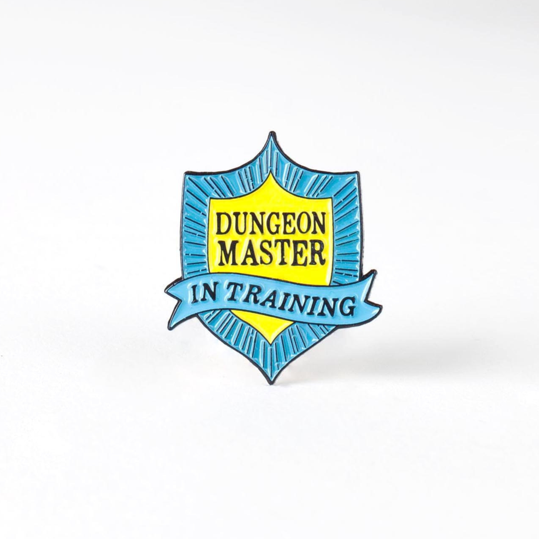 DM in Training Badge Enamel Pin
