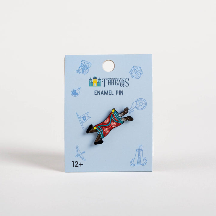 Trapped by Rug of Smothering Enamel Pin - Dumb Ways to D&Die